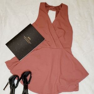 Purple Snow | Blush Romper